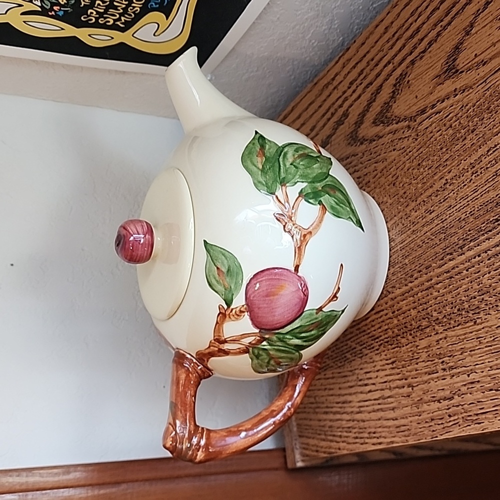 Franciscan Apple Teapot